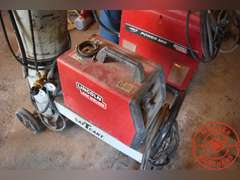 Lincoln Wire Feed Welder on Cart w/Gauges