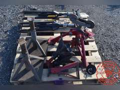 (3) Roller Stands, (5) Jack Stands
