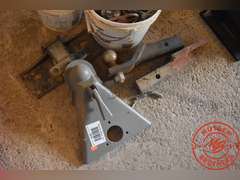 Assorted Lot of Hitches, Ball Hitches, & Pins
