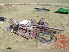 Pallet Lot of Steel Remnants & Scrap Iron