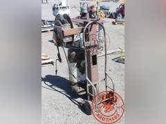 Oil Lubester on Cart w/ reel
