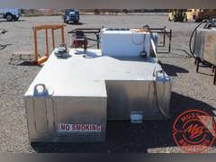 Fruehauf Aluminum Fuel Tank w/ 12v Fill-Rite Pump