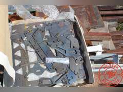 Pallet Lot of Steel Remnants & Scrap Iron