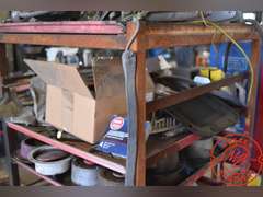 Parts Cabinet on Casters
