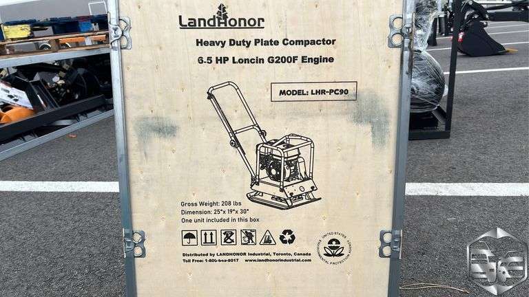 Landhonor Heavy Duty Plate Compactor