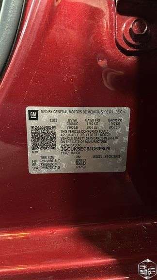 2018  Chevrolet  Silverado 1500  LTZ