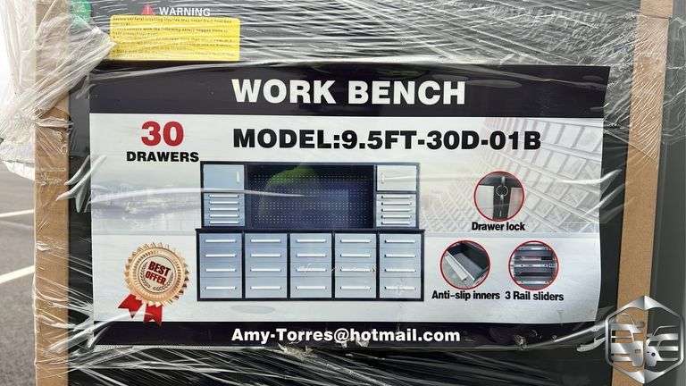 30 Drawer Work Bench