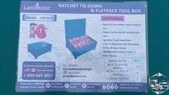 Landhonor Ratchet Tie Down & FlatPack Toolbox