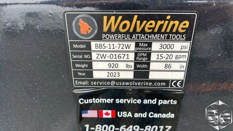 Wolverine Box Broom Sweeper