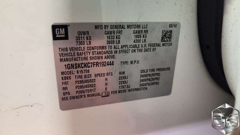 2015 Chevrolet Tahoe LTZ