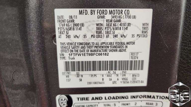 2011 Ford F-150 FX4