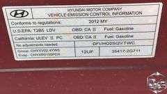 2012 Hyundai Sonata Limited SE