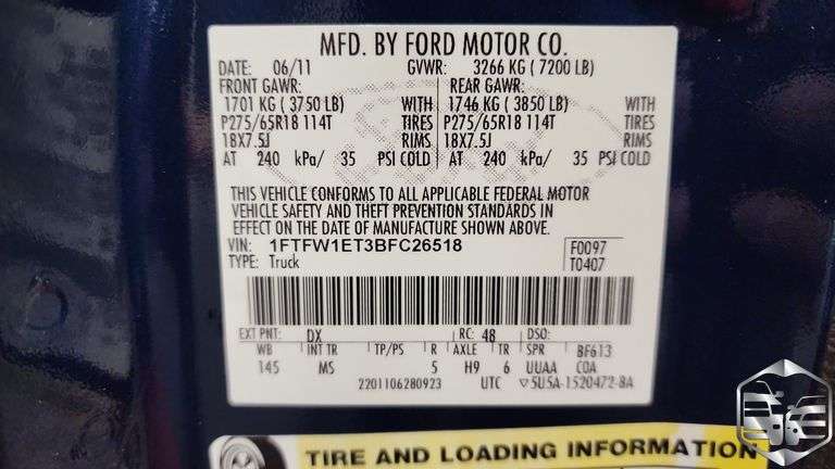 2011 Ford F-150 XLT