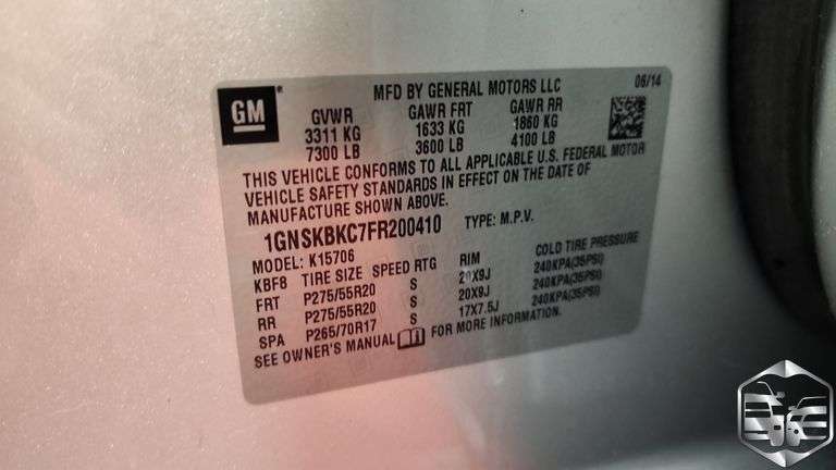2015 Chevrolet Tahoe LT