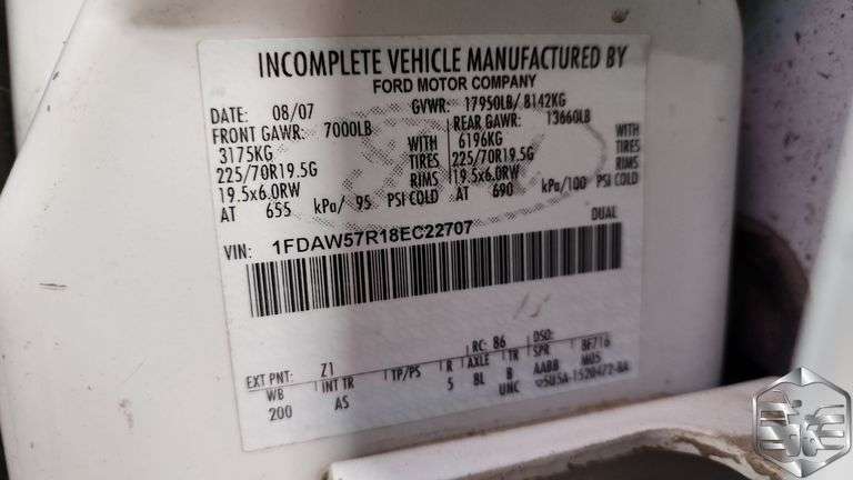 2008 Ford F550 Super Duty  XL