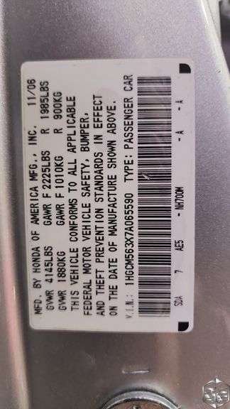 2007 Honda Accord EX