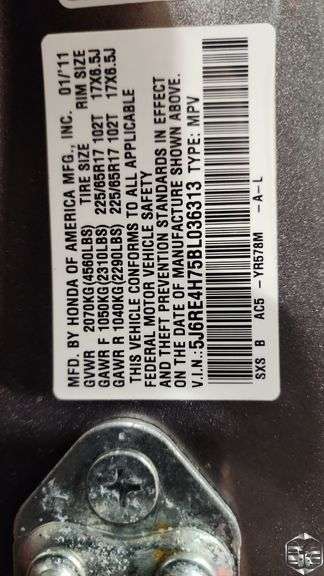 2011 Honda CR-V  EX