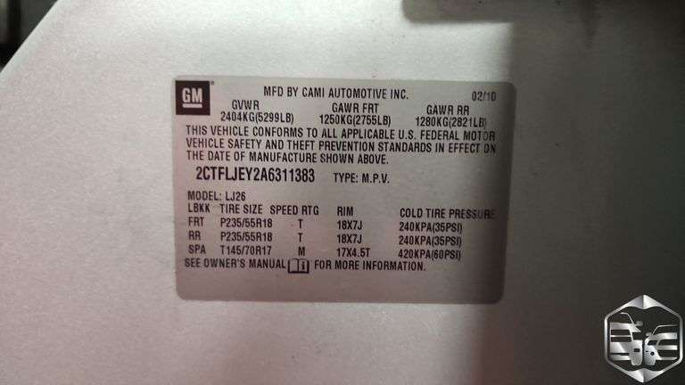 2010 GMC Terrain SLT