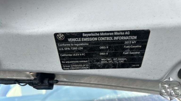 2012 BMW 5 Series 535i