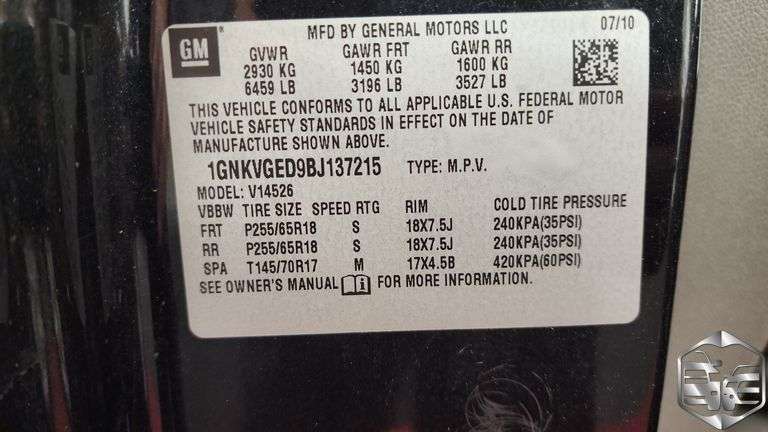 2011 Chevrolet Traverse LT