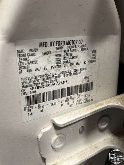 2010 Ford F250 Super Duty Lariat