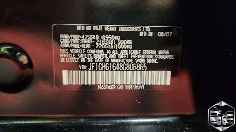2008 Subaru Impreza