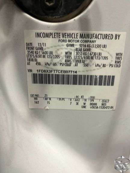 2012 Ford F350 Super Duty XL