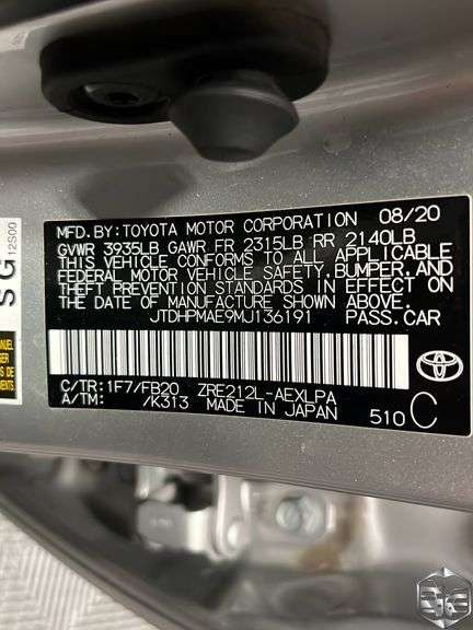 2021 Toyota Corolla LE