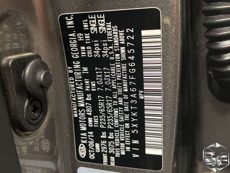 2015 Kia Sorento LX