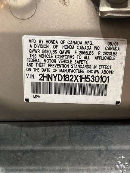 2001 Acura MDX