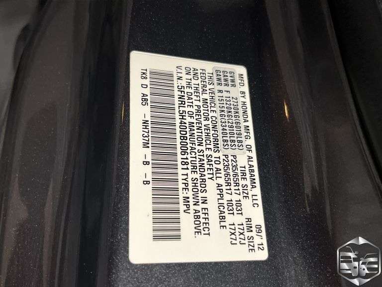 2013 Honda Odyssey EX