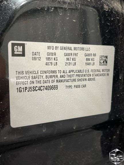 2012 Chevrolet Cruze Eco