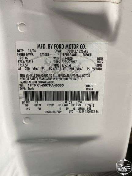 2007 Ford F150 XLT