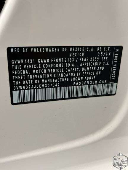 2014 Volkswagen Jetta Hybrid