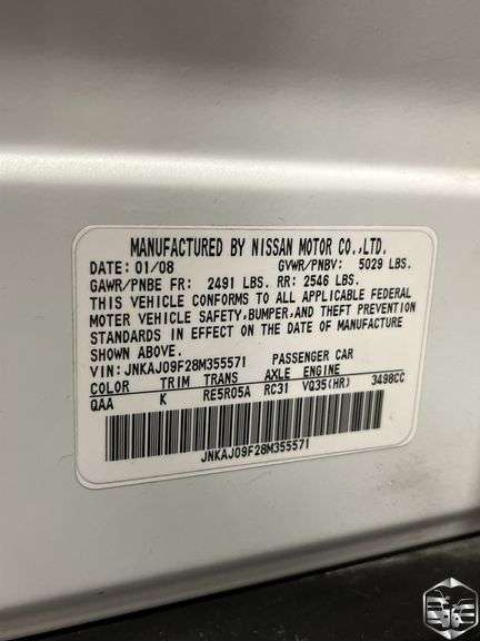 2008 Infiniti EX35  Journey