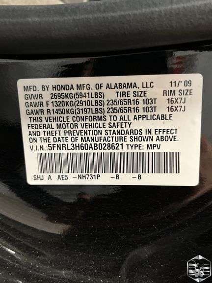2010 Honda Odyssey EX-L