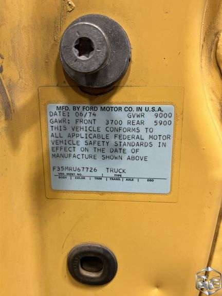 1974 Ford F350 Ranger XLT