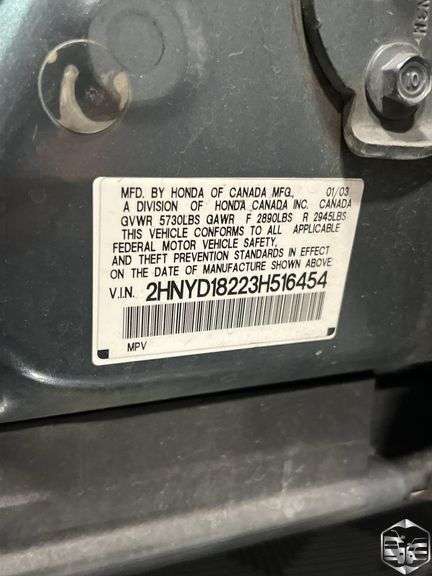 2003 Acura MDX