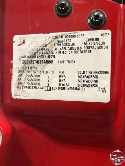 2003 Chevrolet Silverado 1500