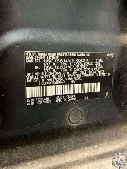 2012 Toyota RAV4 Limited