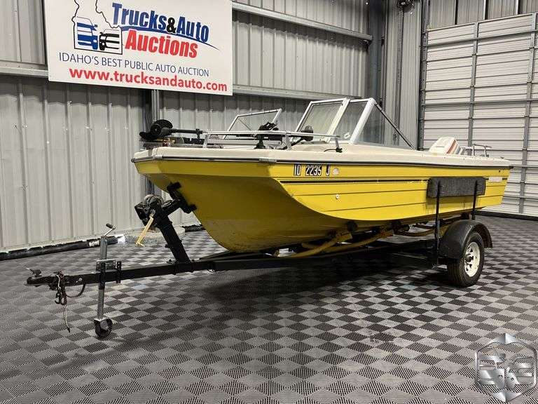 1961 Steury TriHull Boat
