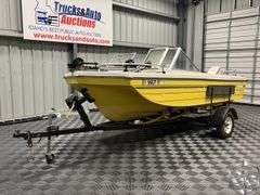 1961 Steury TriHull Boat