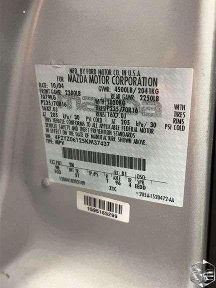 2005 Mazda Tribute S - Trucks & Auto Auctions