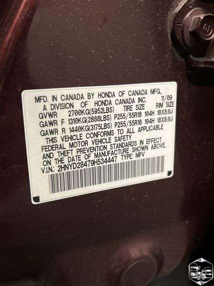 2009  Acura  MDX   SH-AWD W/Tech