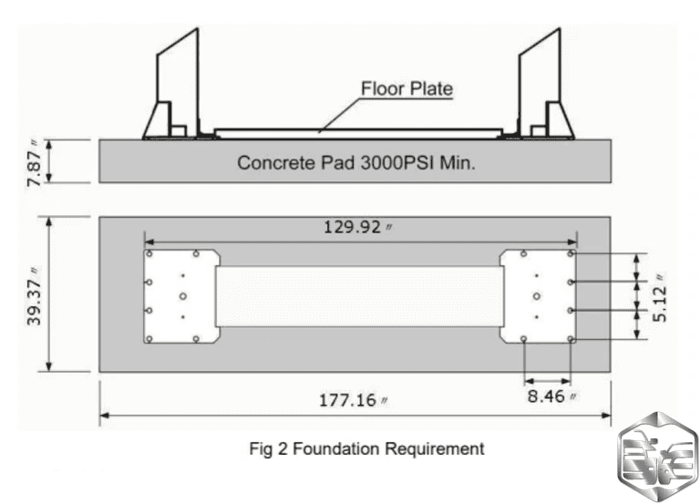 AGT Industrial 10000 LB Capacity, Two-Post Vehicle Lift