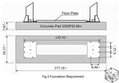 AGT Industrial 10000 LB Capacity, Two-Post Vehicle Lift