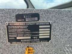 1994  Alumaweld   Open Motorboat