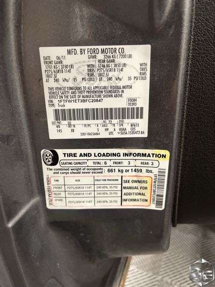 2011  Ford  F-150  Lariat