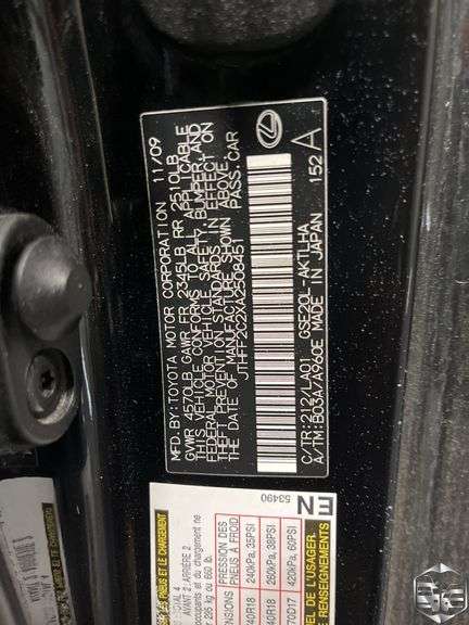 2010  Lexus  IS 250C