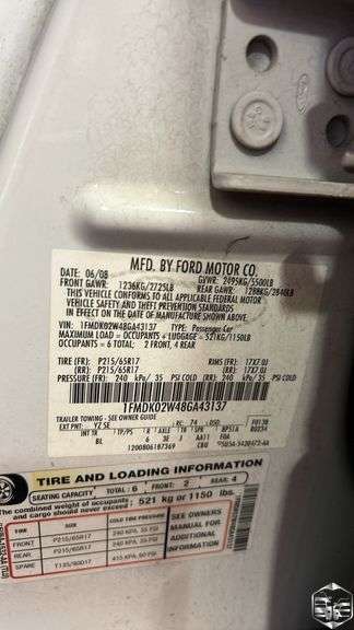 2008  Ford  Taurus   SEL